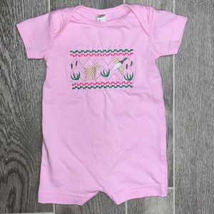 Custom Hunting embroidered rompe